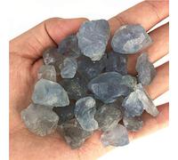 100 g Raro Natural Blue Celestite Crystal Crystal Piedras Espécimen de piedra áspera