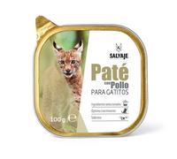 0.1 KG 0.1 KG 100 g Salvaje Pollo en Paté tarrina para gatitos