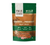 0.1 KG True Origins Tiras Wild Adult Pollo y Faisán para perros