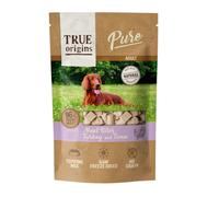 100 g True Origins Wild Bocaditos Pure Adult Freeze Dried Pavo y Atún para perros