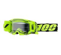 100% Gafas Armatic Forecast Yellow Neon / Clear Lens