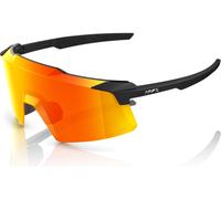 100% Gafas deportivas Aerocraft Hiper negro hiper red multilayer mirror