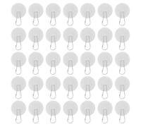 100 ganchos de pared, ganchos de pared sin clavos, ganchos adhesivos de usos múltiples, ganchos impermeables y a prueba de óxido para colgar ganchos de pared adhesivos, ganchos de pared extraíbles