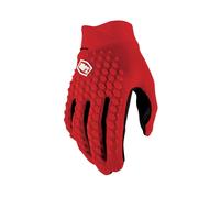 100% Geomatic Guantes de bicicleta, rojo, tamaño S para Hombres