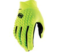 100% Geomatic Guantes de bicicleta, amarillo, tamaño L para Hombres