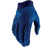 100% Geomatic Guantes de bicicleta, azul, tamaño M para Hombres
