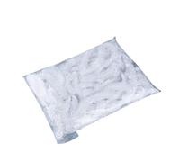 100 gorros de ducha plástico impermeables for mujer, gorro elástico for teñir el cabello Para Hogares, Hoteles(WHITE)