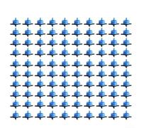 100 goteros ajustables para sistemas de riego de jardín, tecnología de compensación de presión que garantiza un flujo constante en diferentes diseños (8 L)