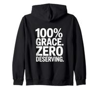 100% Gracia. Zero Deserving. Cristiano Sudadera con Capucha