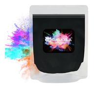 100 gramos (3.5 oz) Polvo de mica con purpurina - Pigmento Cosmético de resina epoxi para hacer jabón/velas, arte de resina epoxi, bellas artes, brillo de labios - 7 colores disponibles - negro