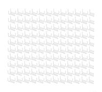 100 grapas calientes de 0 60 mm/0 80 mm para soldadura de plástico, grapas de acero inoxidable para kit de reparación de parachoques de coche (H)