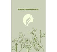 100 GSM Ruled Journal A5 Softbound for Queens: 180 Pages | (A Queen knows her worth)