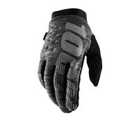 100% Guantes BRISKER Gloves L Guantes, Adultos Unisex, Heather Grey (Gris)