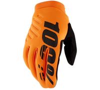 100% Guantes Brisker Orange / Black 2022 S