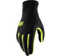 100% Guantes Brisker Xtreme Black / Yellow Fluor S