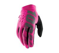 100% Guantes de Dedo Completo Brisker para Damas lila L