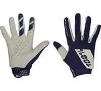 100% Guantes de dedos completos Ridefit azul S