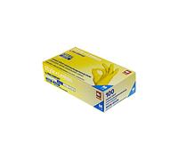 100 Guantes de nitrilo en amarillo Style Lemon de AMPRI sin talco, talla M