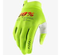 Guantes de Cross 100% iTrack AmarilloM Amarillo