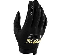 100% Guantes ITRACK Youth Negro/Gris ·