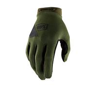 100% GUANTES RIDECAMP Gloves Army Green/Black - L