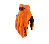 Guantes motocross 100% Cognito Smart Shock naranja fluo L