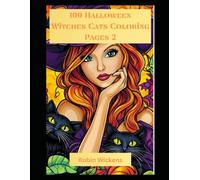 100 Halloween Witches Cats Coloring Pages 2