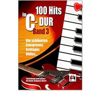 100 Hits en C de DuraSec banda 3 - Los mejores Evergreens, Schlager, oldies - Tono gesetzt, con indicación de la transponierung en el original Art, akkorden y vollständigemtext -