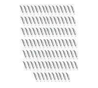 100 Hojas de bisturí n.° 12 para mango de bisturí n.° 3 aptas para cirugía, rotulación, manualidades, corte de tarjetas, podología dental (Forma 12, 100)