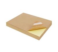 100 hojas de etiquetas adhesivas de papel tamaño carta, 210 x 297 mm, etiquetas autoadhesivas imprimibles para envío por correo, etiquetas autoadhesivas