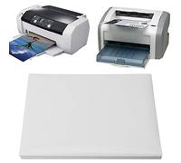 100 hojas de papel adhesivo A4, etiquetas autoadhesivas mate imprimibles de alta adherencia, papel de 11,4 x 8,3 pulgadas para impresoras de inyección de tinta