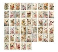 100 Hojas De Papel Artesanal Para Diario Decorativo De Scrapbook Para Hacer Tarjetas De Diario Libro De Memoria Scrapbooking