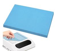 100 hojas de papel con filtro para colector de polvo de uñas,para eliminar el polvo de las uñas con Melody Susie,para colector de polvo de uñas para el hogar,papel Nail Dust Collector filtro