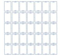 100 hojas de papel de certificado A4 para impresión, borde azul y blanco, hojas de premio para reconocimiento, graduación y empleado del mes