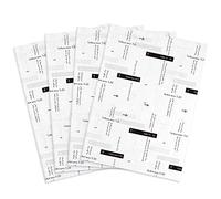 100 hojas de papel de seda blanco con versículo bíblico negro, papel de seda para bolsas de regalo, papel de seda blanco y negro para regalos cristianos, 14 x 20 pulgadas