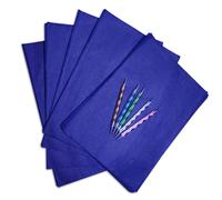 100 Hojas de Papel de Transferencia de Carbσn Papel de Copia de Carbσn Azul Papel de Calco con 5 Piezas Lαpiz de Grabado en Relieve de Doble Extr