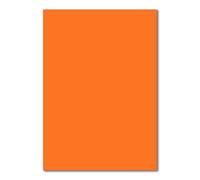 100 hojas de papel DIN A5, color naranja, 120 g, 14,8 x 21 cm, papel para manualidades, papel de cartas, papel de carta FarbenFroh by GUSTAV NEUSER