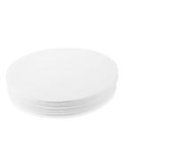 100 hojas de papel para animales de compañía aviario forros jaulas jaula para pájaros forro jaula aves alfombra jaula revestimiento jaula jaula de pájaros redondo tela no tejida blanca