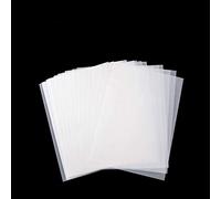 100 hojas de papel transparente blanco pergamino para dibujar, farolillos, papel de costura, papel blanco, papel de arquitecto, bloc de papel transparente, papel para manualidades, papel de dragón,