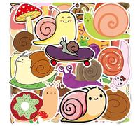 100 Hojas De Pegatinas de Caracol de Dibujos Animados, Pegatinas Lindas de Colores, Impermeables y Graffiti para Niños - Blocs de Notas