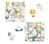 100 Hojas de Pegatinas Lindas de Pato, Decorativas Impermeables de Moda para Equipaje y Artículos de Niños - Finas Cortadas de Papel