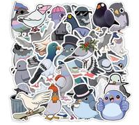100 Hojas De Pegatinas para Computadora Portátil De Paloma, Pegatinas para Equipaje De Dibujos Animados, Pegatinas De Vinilo Impermeables, Regalos Adecuados para Niños Y Adolescentes