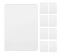 100 Hojas Fundas de Plastificar PVC 95x66mm 7 Milésimas | Protección para Fotos, Acabado Claro y Resistente, Color Blanco, Formato 3 Pulgadas, Paquete 1