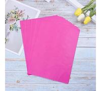 100 hojas/lote A4/A5 papel de regalo translúcido A4/A5 marcapáginas de papel de seda para regalo, papel de envoltura de frutas, material de embalaje de regalo floral, A4-rosa