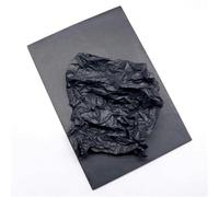 100 hojas/lote A4/A5 papeles de regalo translúcidos papel de seda marcapáginas regalo papeles de regalo de frutas material de embalaje de regalo floral-100 piezas A4 negro