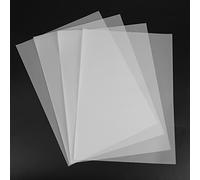 100 Hojas Tamaño A4, Herramientas de Arte, Papeles de ácido Sulfúrico para Copiar Dibujo, Caligrafía, Papel Glassine, Papel Translúcido, Papel de ácido Sulfúrico, Papel para