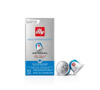 100 ILLY DEK DESCAFEINATO compatibles NESPRESSO cpsulas de café aluminio