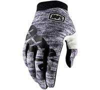 100% iTrack Heather Guantes de Motocross, gris, Talla S