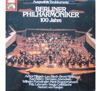 100 Jahre Berliner Philharmoniker (1882-1982) - Ausgewählte Tondokumente [Vinyl Schallplatte] [5 LP Box-Set]