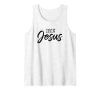 100% Jesus, 100 Percent Jesus Camiseta sin Mangas